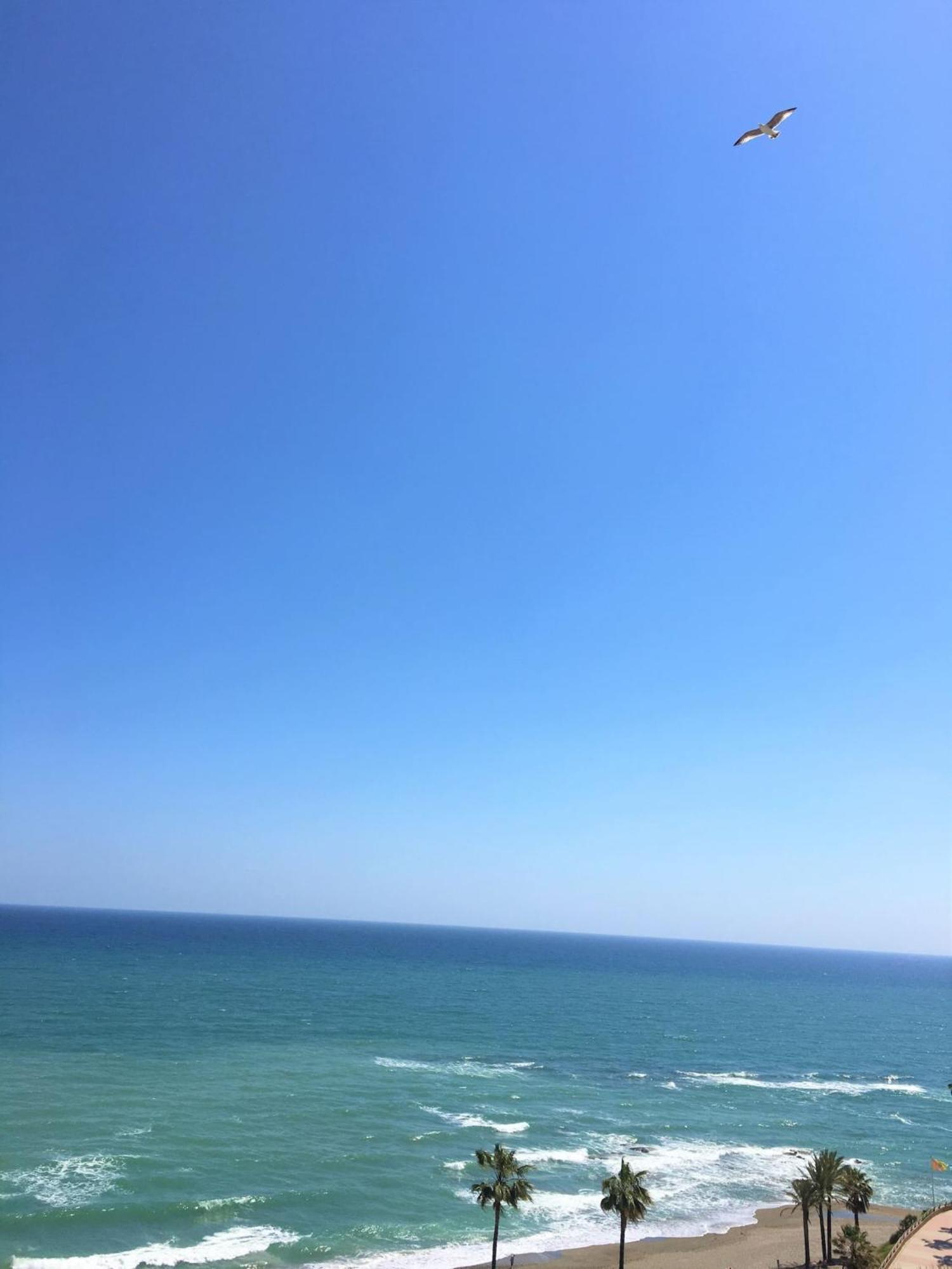 Frontal Sea View Apartment Benalbeach เบนัลมาเดนา ภายนอก รูปภาพ